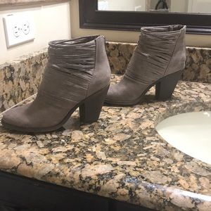 Fergalicious Gray booties